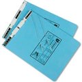 Universal Universal Pressboard Hanging Data Binder, 9-1/2 x 11, Unburst Sheets, Light Blue UNV15431***